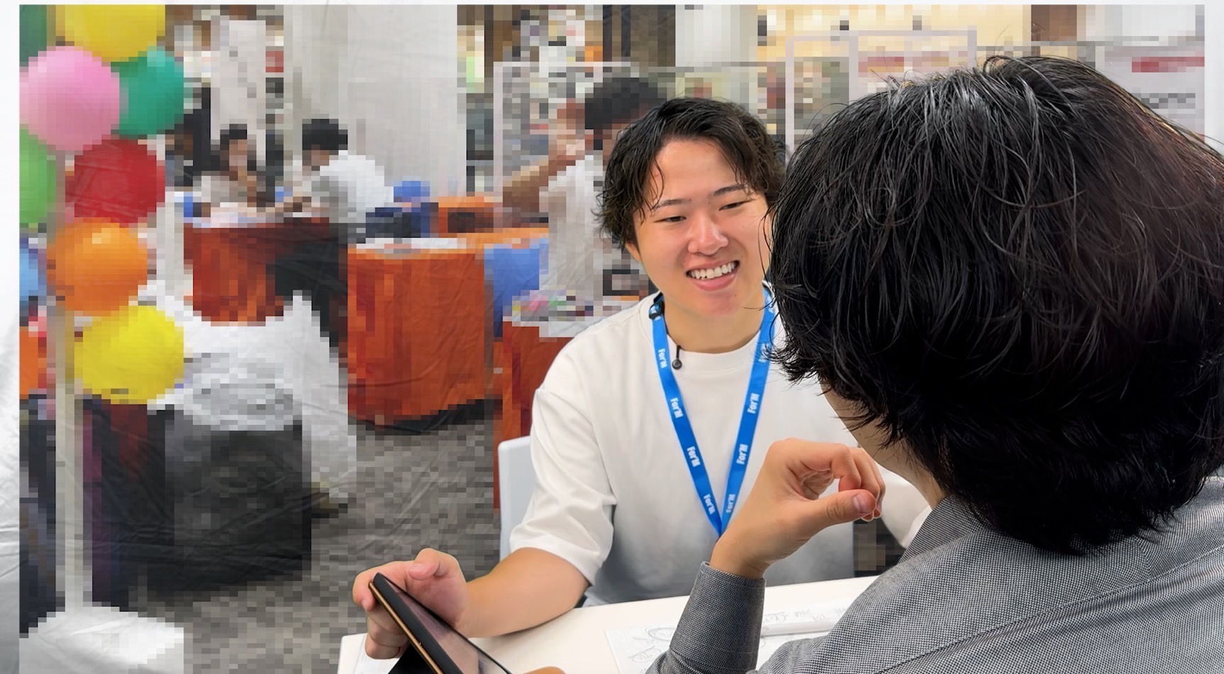 営業中の現場イメージ（画像）